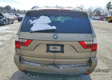 2010 BMW X3 xDrive30I z USA, uszkodzony, nr VIN WBXPC9C4XAWJ33942